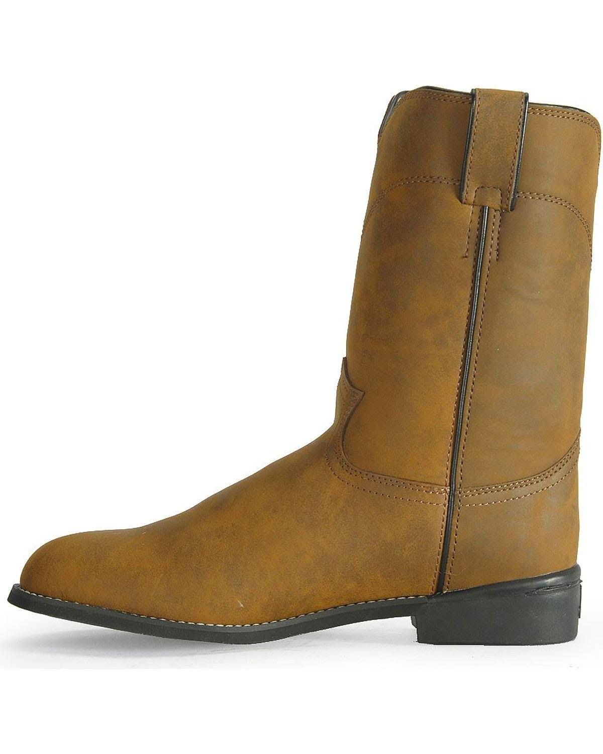 Justin Basics Roper Cowboy Boots