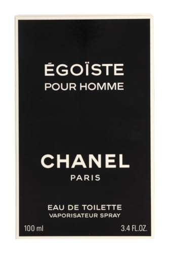 Egoiste by Chanel for Men, Eau De Toilette Spray, 3.4 Ounce