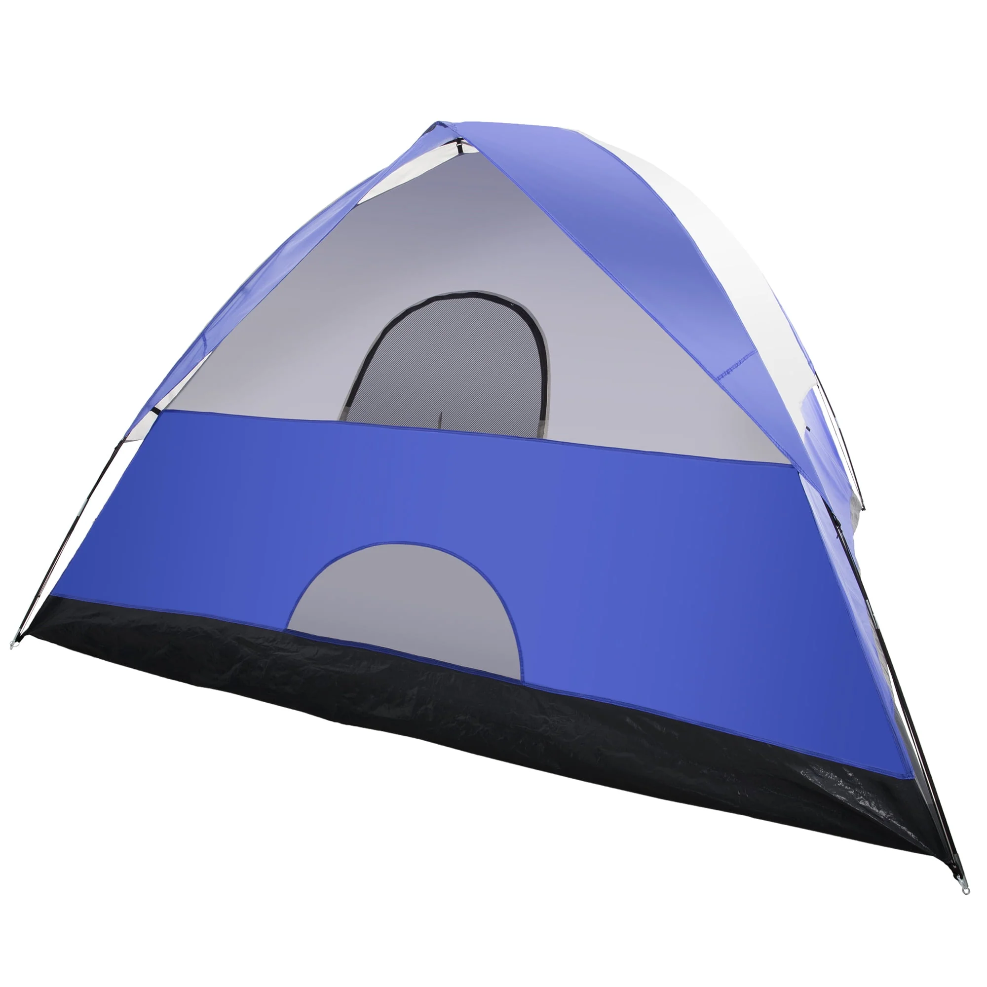4-Person Tent, Water Resistant Dome Tent for Camping With Removable Rain Fly And Carry Bag, Rebel Bay 4 Person Tent By Wakeman Outdoors