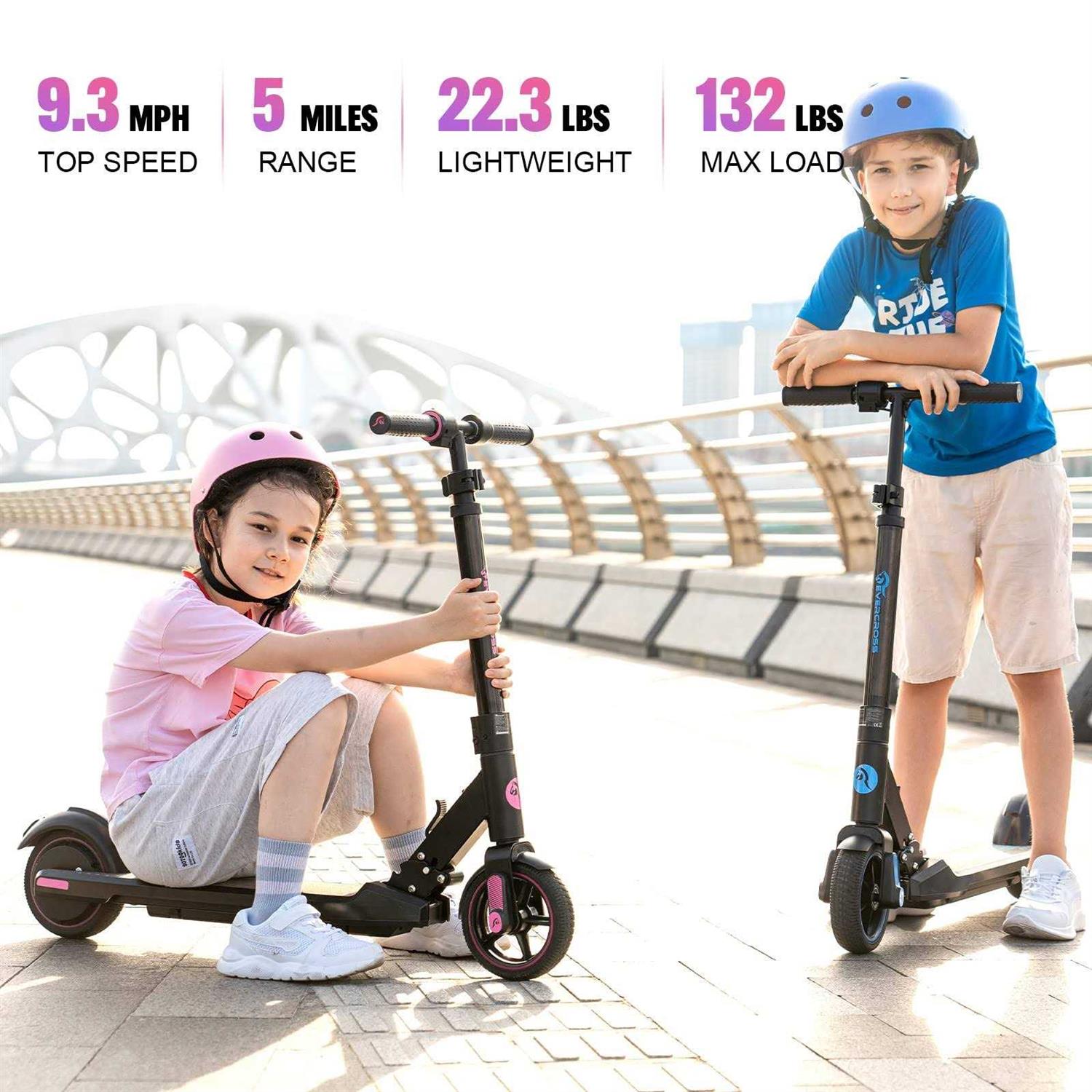 EV06C Electric Scooter for Kids Ages 6-12 EVERCROSS - Sports Supplies Online Store