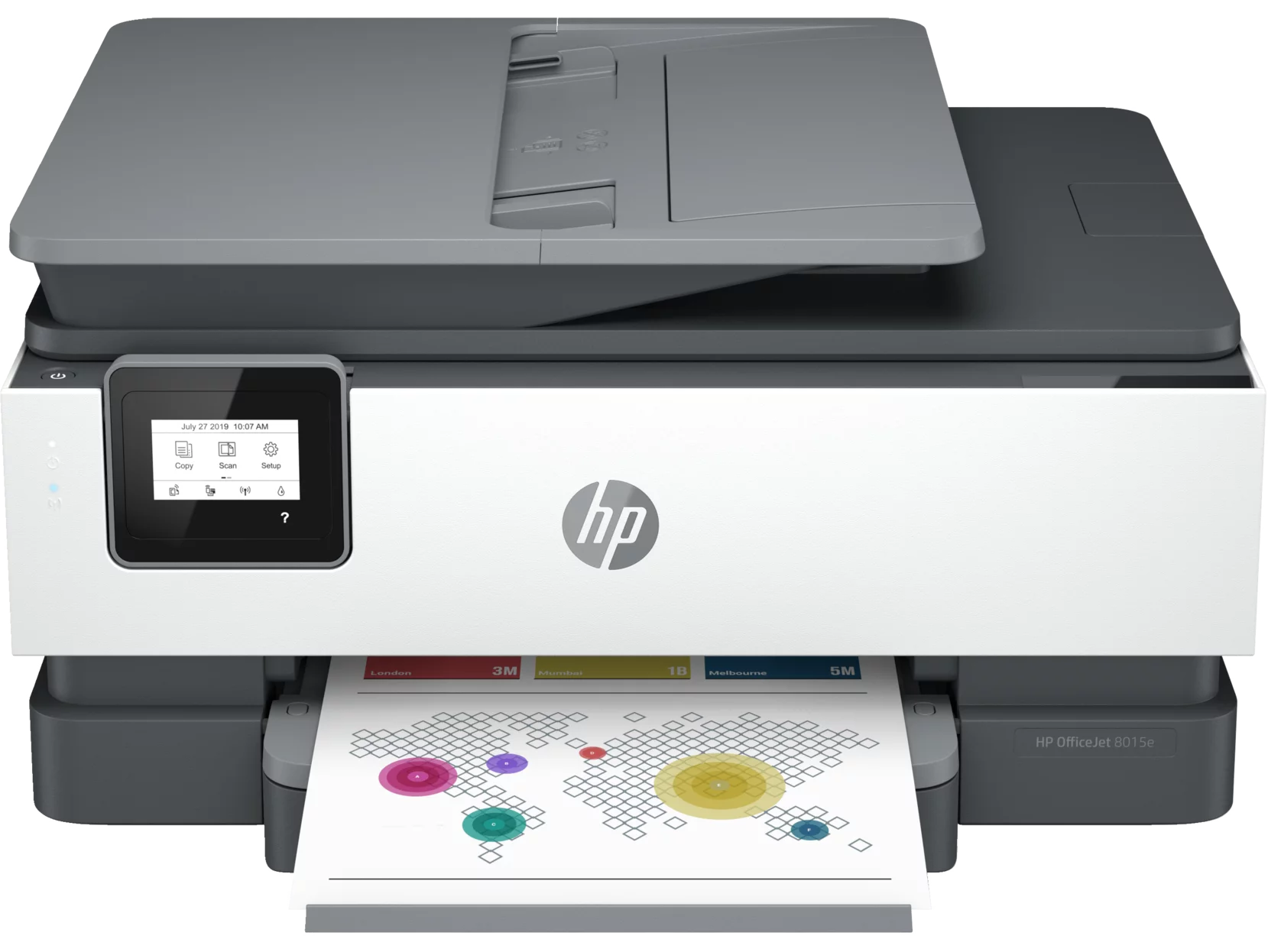 HP OfficeJet 8015e All-in-One Printer w/ bonus 6 months Instant Ink through HP+