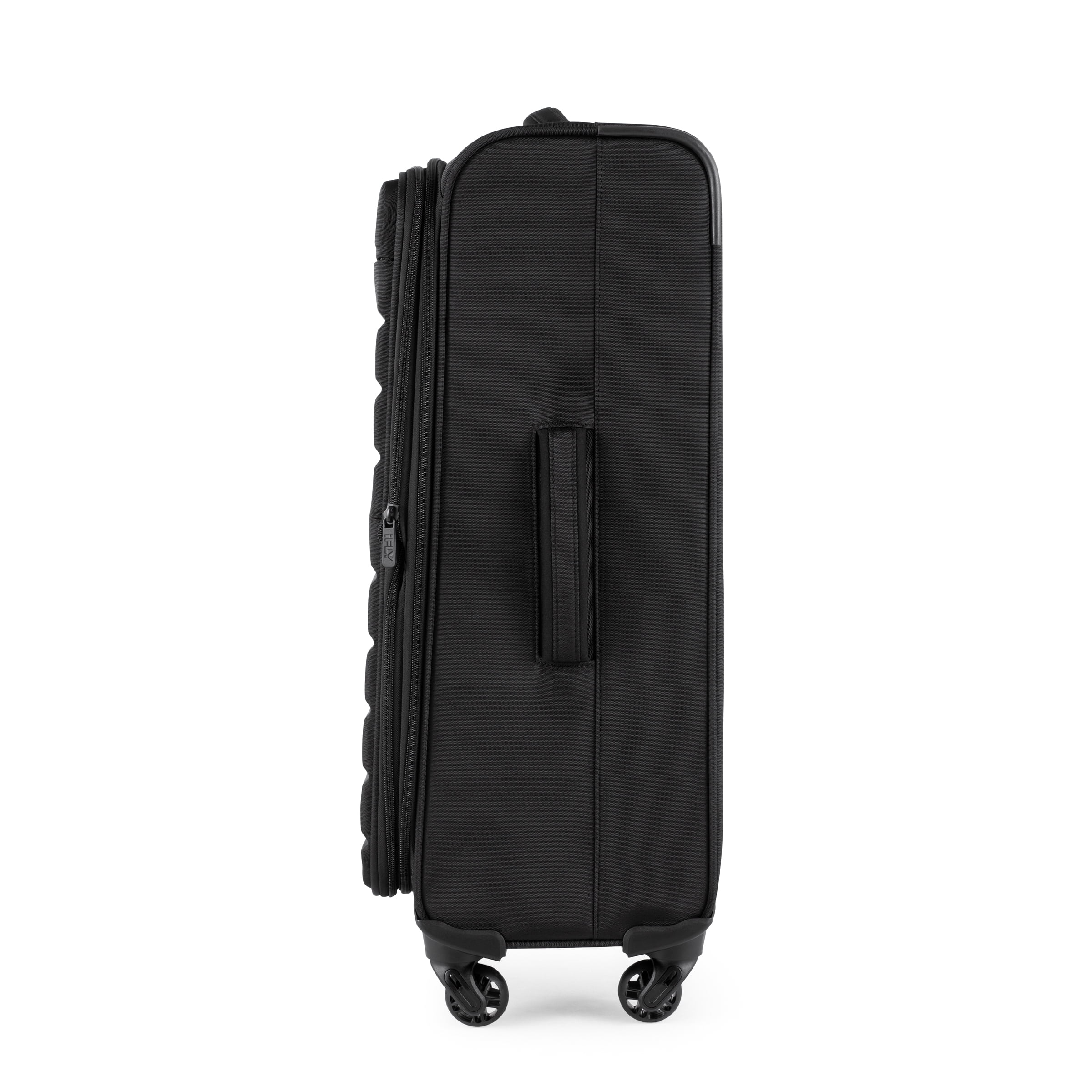 iFLY Softside Fibertech Luggage, 20" Carry-on Luggage, Black