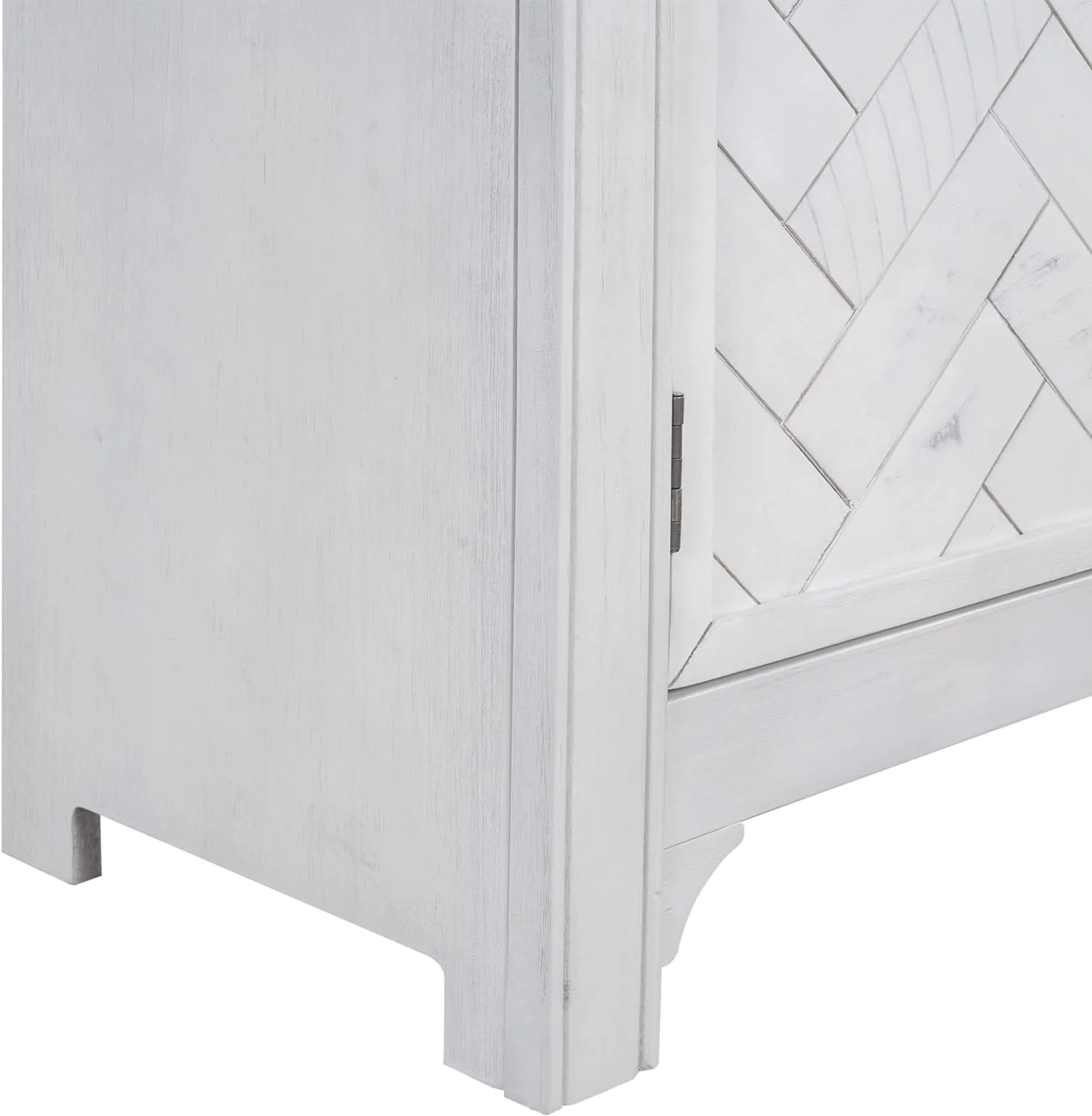 40 inch Accent Cabinets with Unique Design Doors,Small Storage Cabinet with Adjustable Shelves,Sideboard Buffet Cabinet Suitable for Entryway