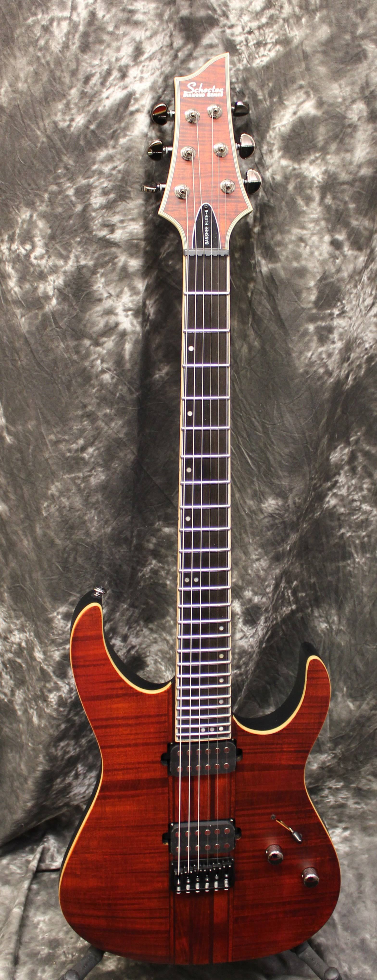 Schecter Banshee Elite 6 Electric Guitar Cat&s Eye Pearl