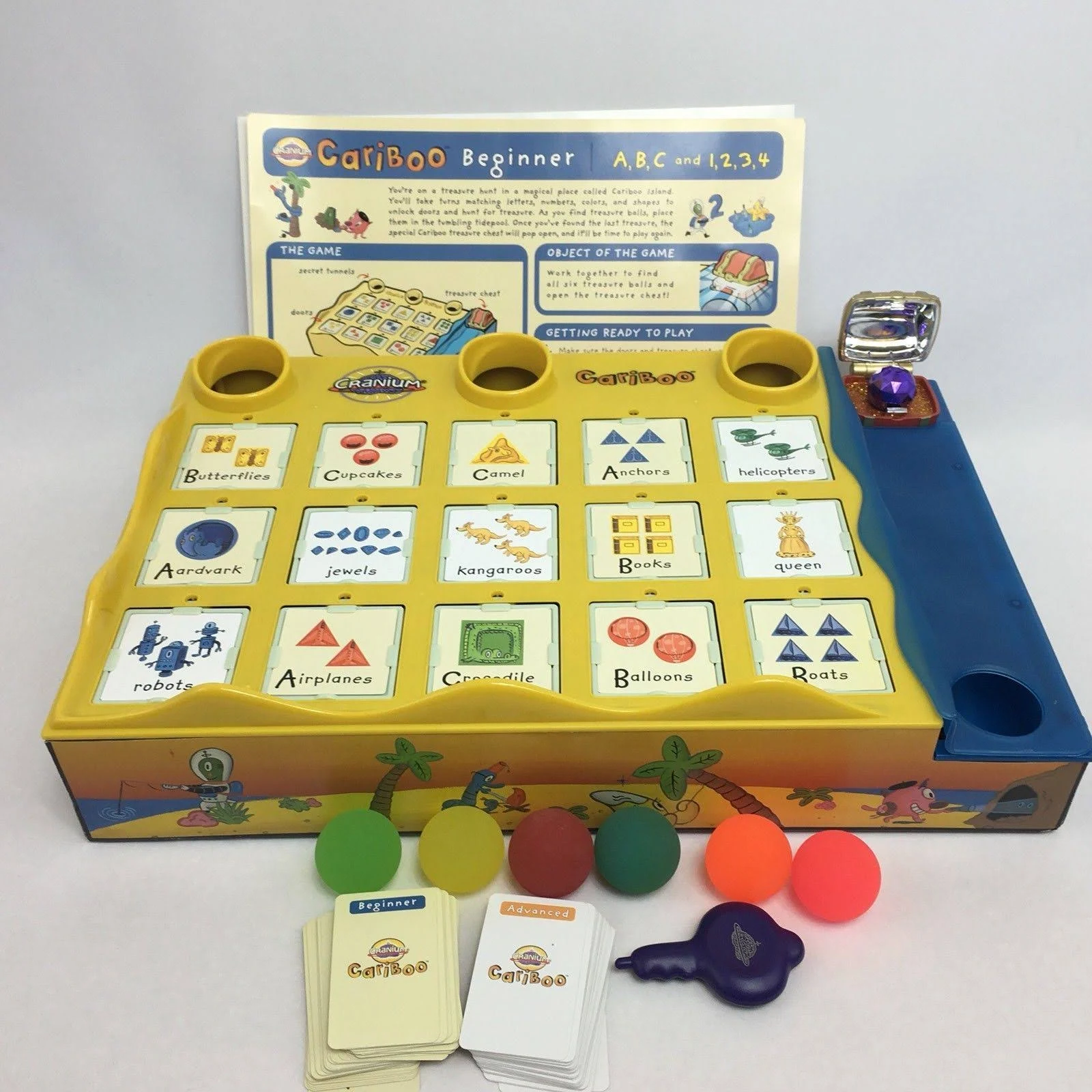 Cranium Cariboo Magical Treasure Hunt Game 2002 Complete