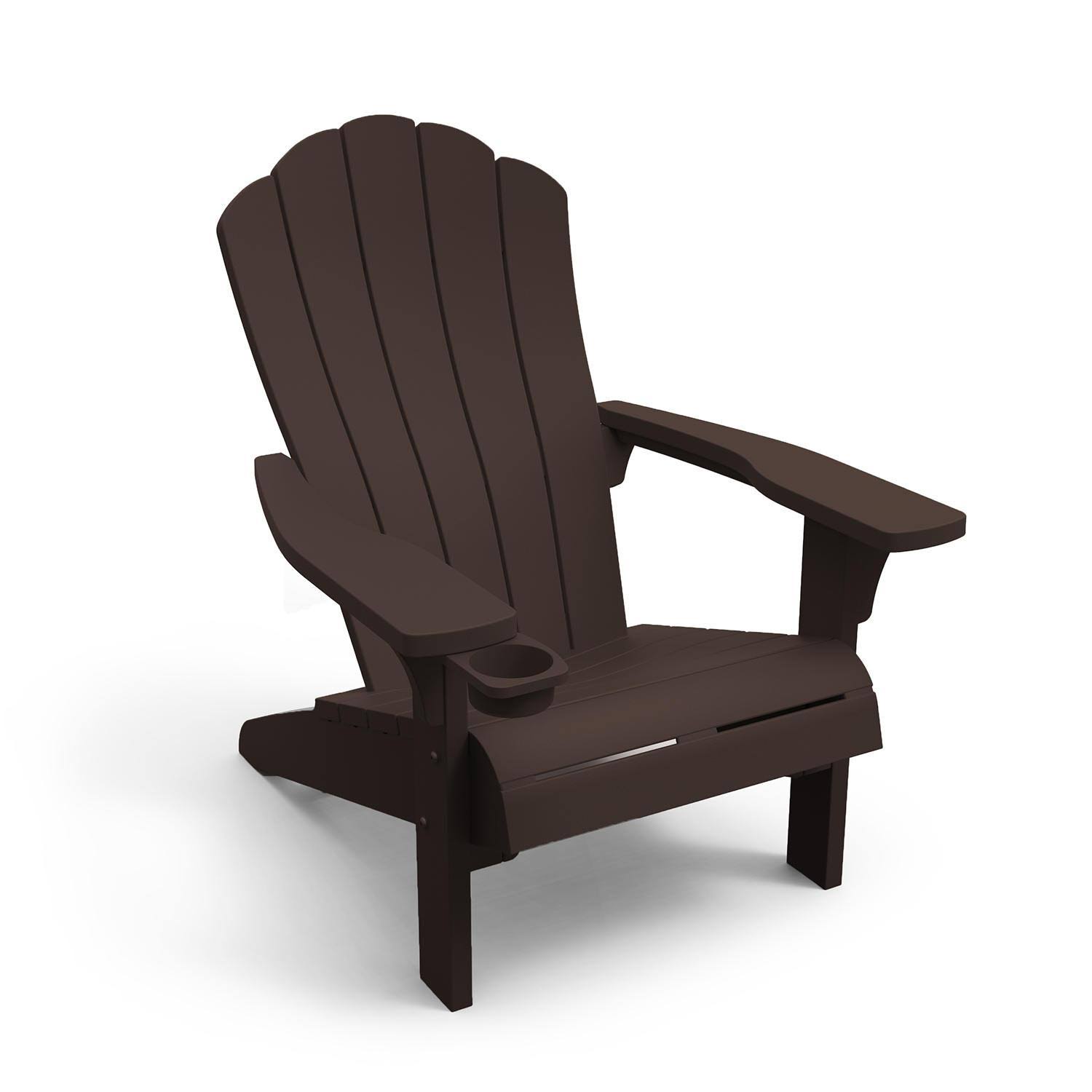 Keter Troy Brown Adirondack Chair - Megean