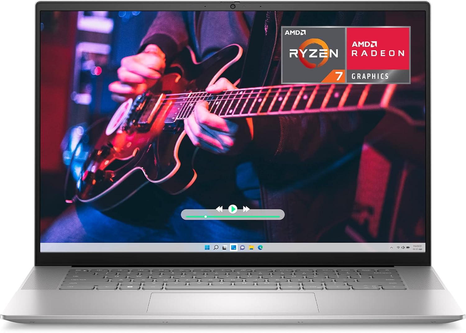 Dell Inspiron 16 5635 Laptop - AMD Ryzen 7-7730U, QHD 16 inch, 16GB LPDDR4x RAM, 1TB SSD, AMD Radeon Graphics, Windows 11 Home