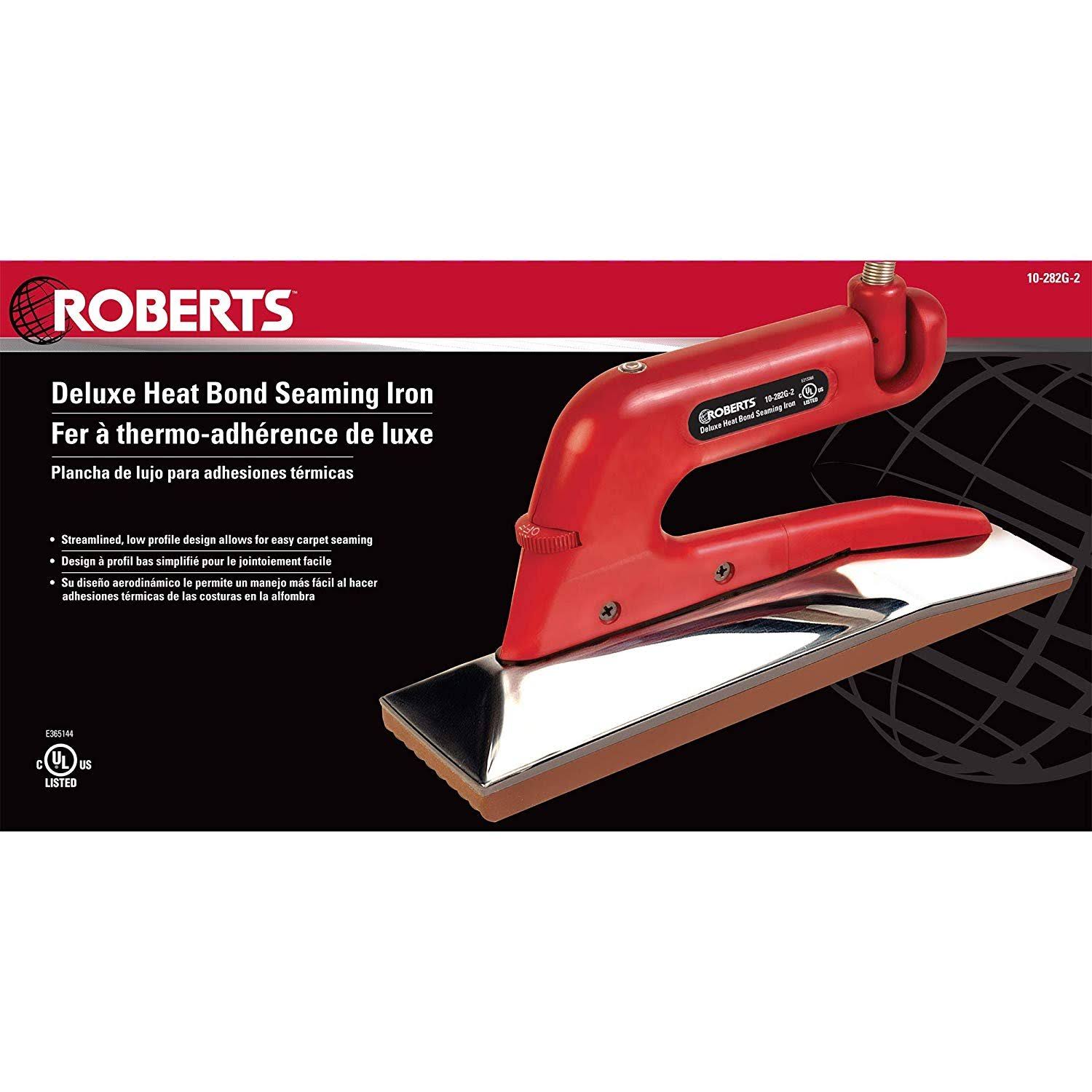 Roberts Carpet Heat Bond Iron 10-282g-2