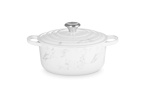 Le Creuset Enameled Cast Iron Signature Round Dutch Oven, 5.5 qt., Cerise