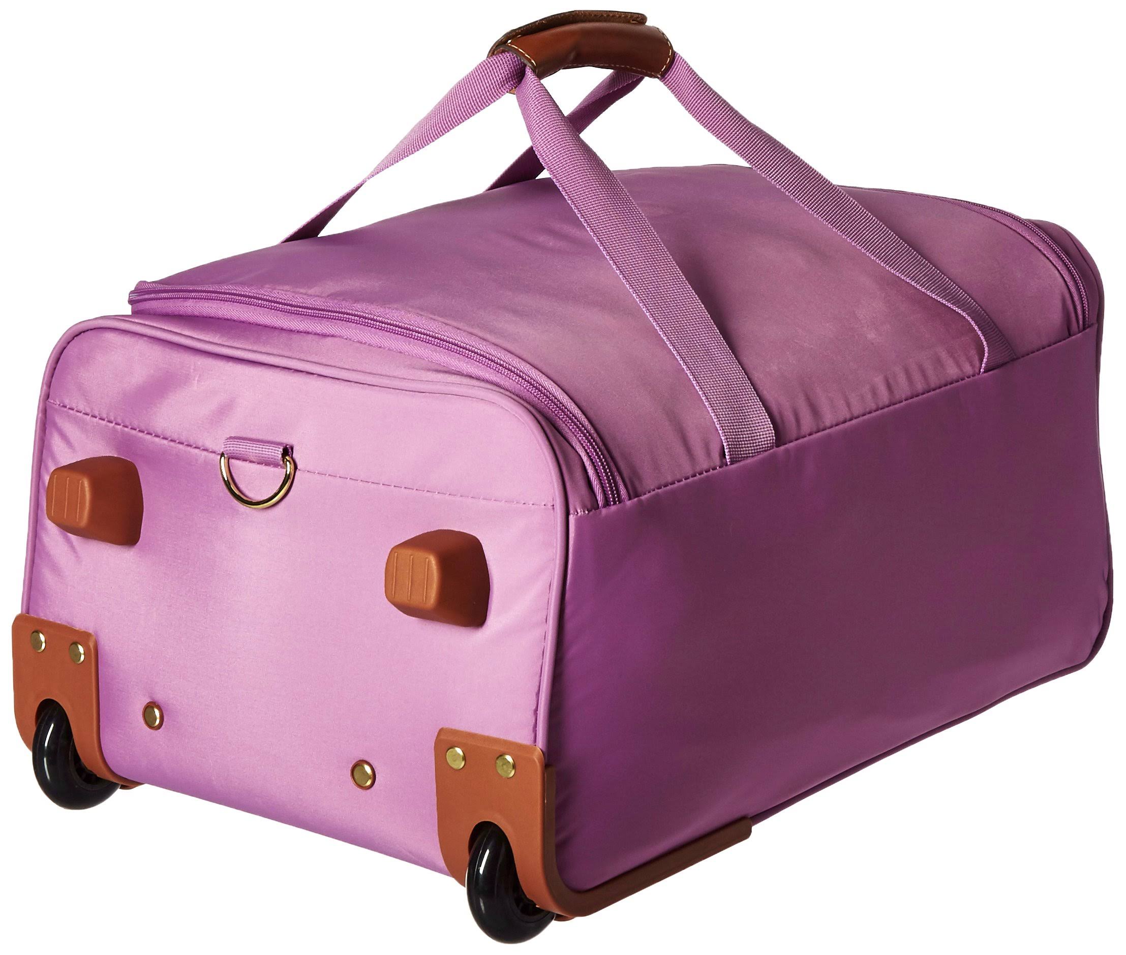Bric&s Luggage X-Bag 21-Inch Carry-On Rolling Duffel (Fuchsia)