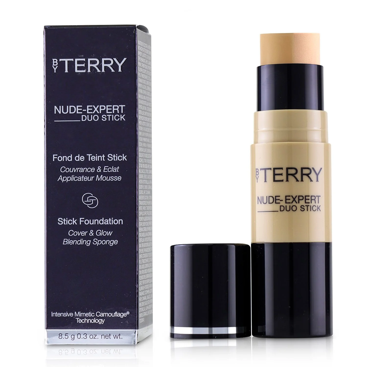 By Terry Nude Expert Duo Stick Foundation - # 5 Peach Beige  8.5g/0.3oz
