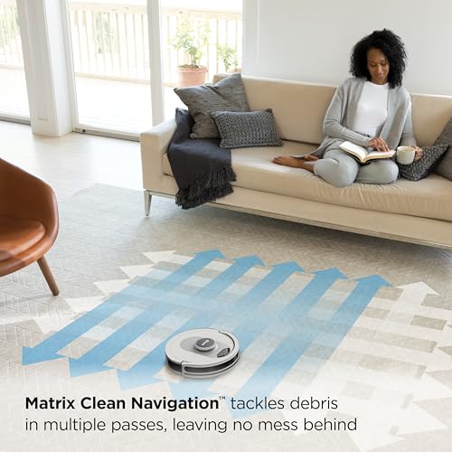 Shark AI Ultra Voice Control Robot Vacuum with Matrix Clean Navigation, Home Mapping, 60-Day Capacity, XL Self-Empty Base for Homes with Pets