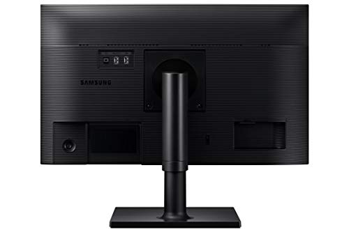 SAMSUNG FT45 Series 27-Inch FHD 1080p Computer Monitor, 75Hz, IPS Panel, HDMI, USB Hub, Height Adjustable Stand, 3 Yr WRNTY (LF27T450FQNXGO),Black