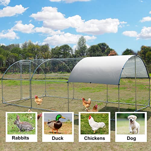 Large Metal Chicken Coop
