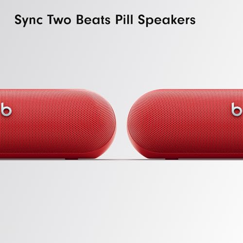 Beats Pill - Portable Bluetooth Speaker- Up to 24H Battery Life, Water Resistant, Bluetooth, Apple & Android Compatible
