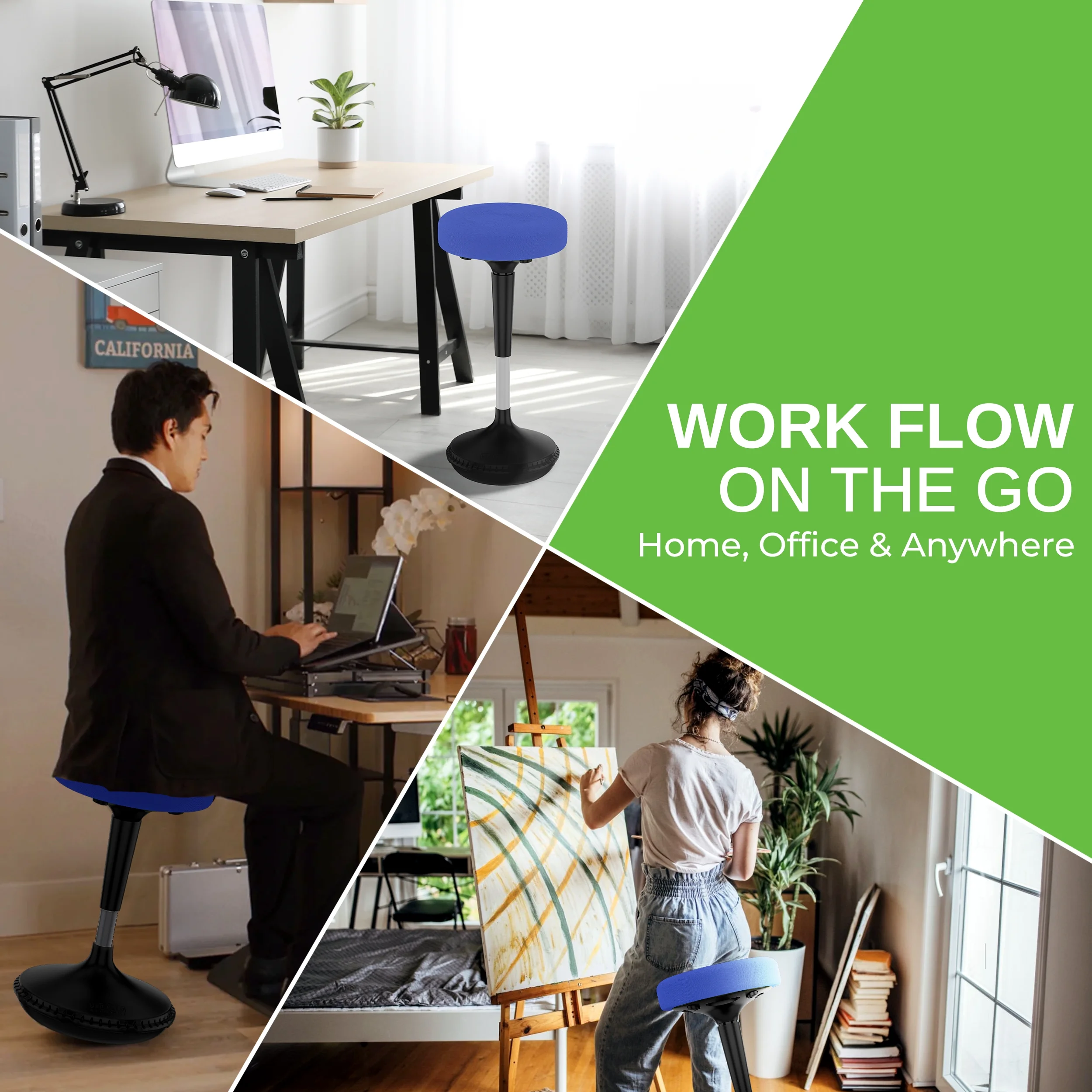 Wobble Stool Standing Desk Stool