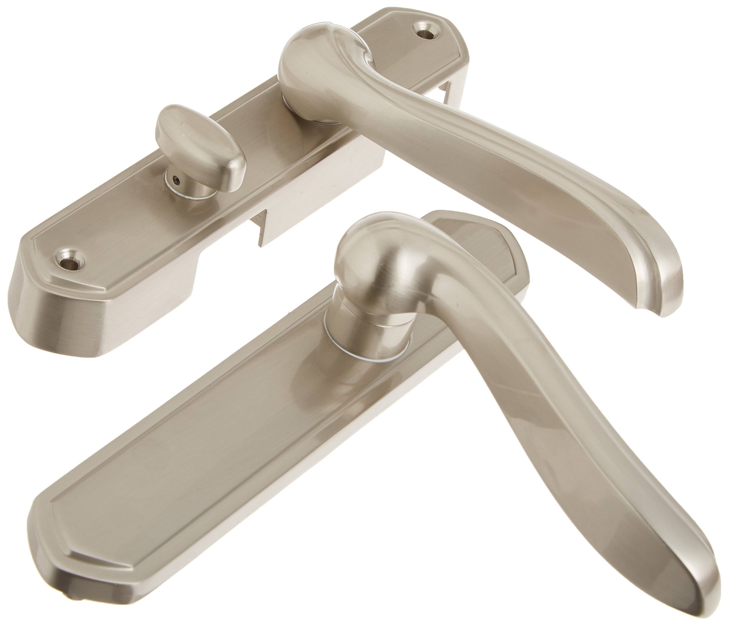 Wright Products Vca112sn Storm Door Latch Set, Metal, Satin Nickel