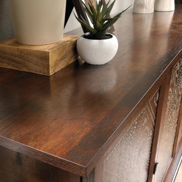Sauder Viabella Curado Cherry Storage Cabinet