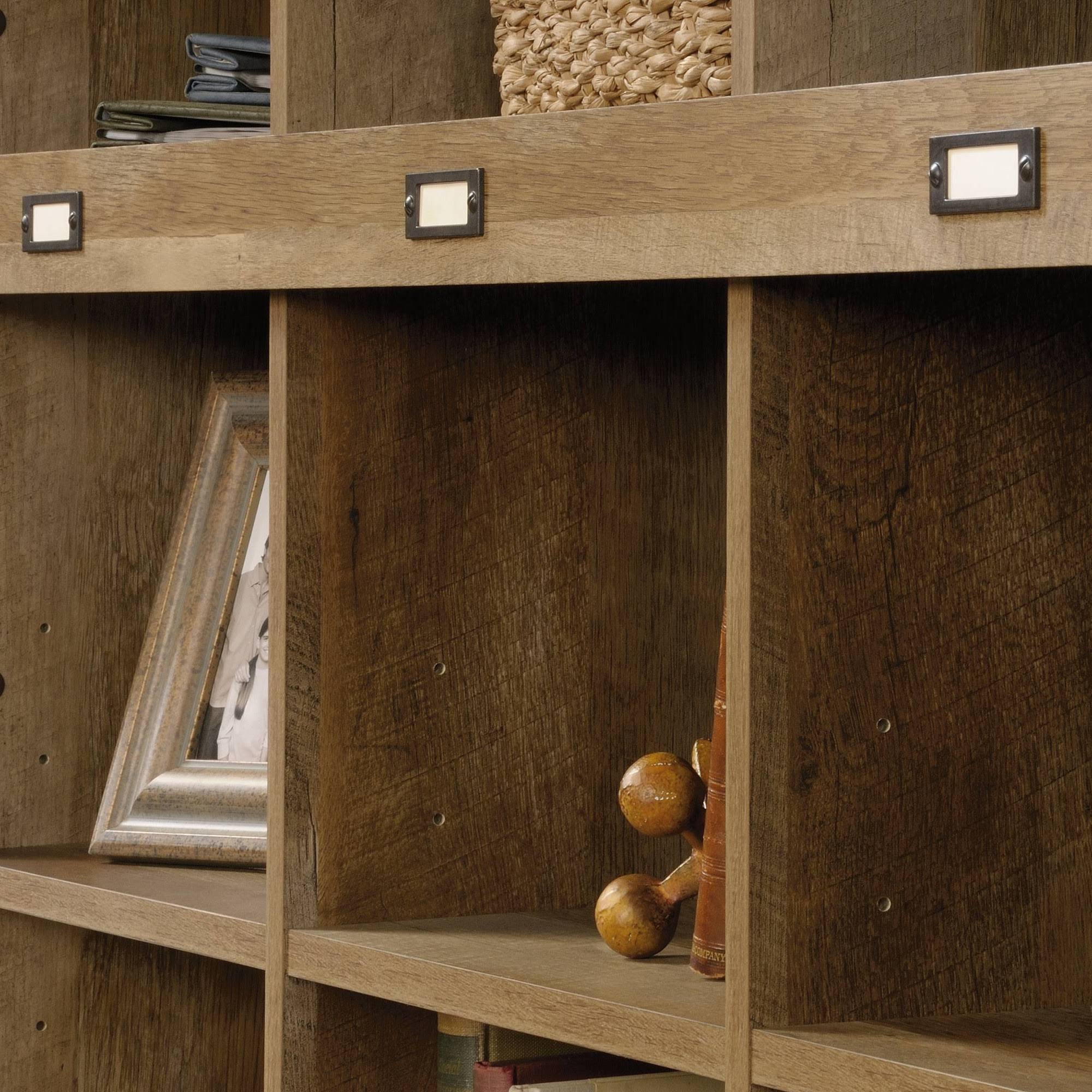 Sauder Adept Storage Credenza - Craftsman Oak