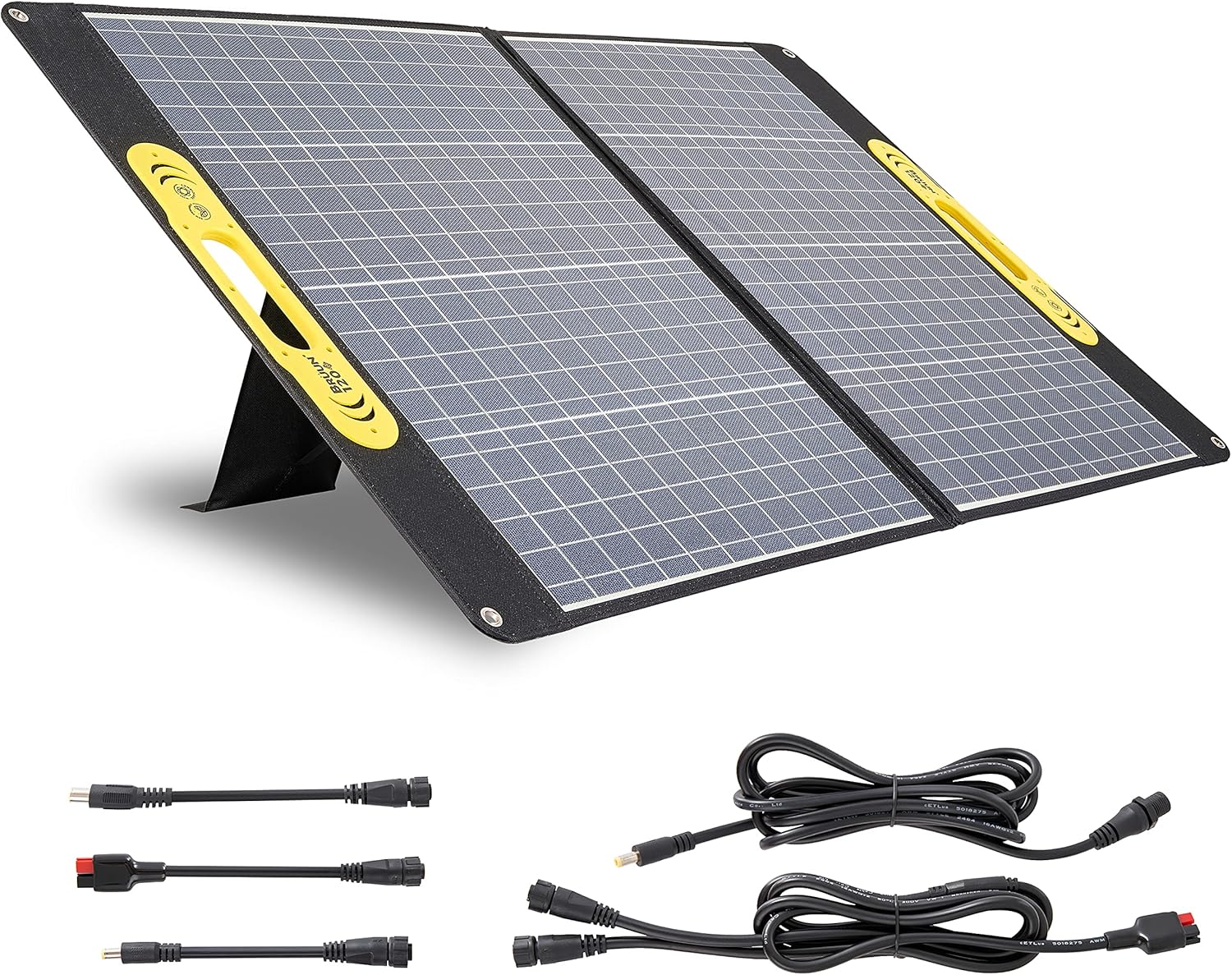 BRÜUN – 120W Portable Solar Panel – 2 USB Type A and 1 Type C Port