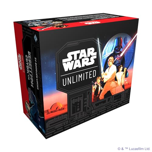 Star Wars: Unlimited TCG Spark of Rebellion Booster Display (Set of 24 Booster Packs) - Trading Card Game for Kids & Adults, Ages 12+, 2+ Players