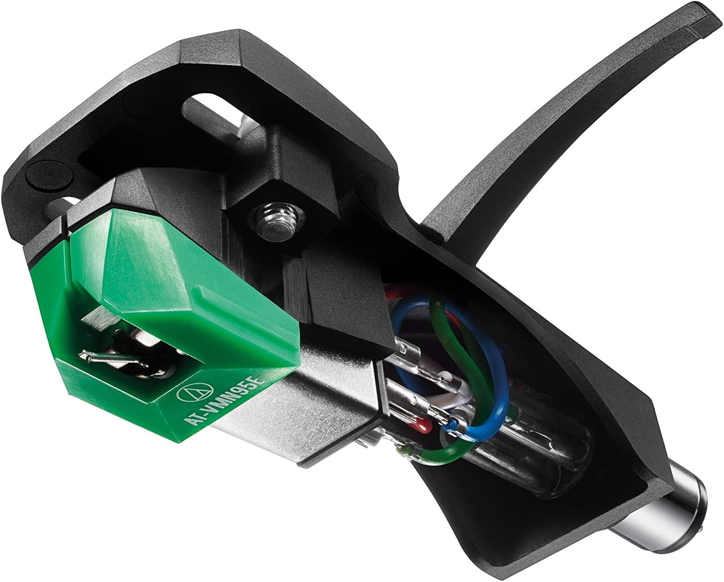 Audio-Technica AT-VM95E/H Turntable Headshell/Cartridge Combo Kit Green