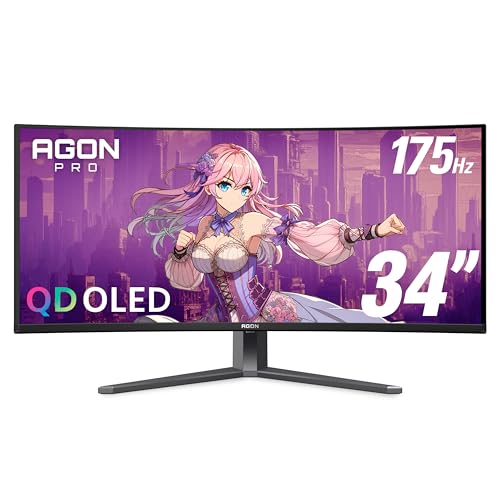AOC C27G2Z 27" Curved Frameless Ultra-Fast Gaming Monitor, FHD 1080p, 0.5ms 240Hz, FreeSync, 2x HDMI 2.0, 1x Display Port, Height Adjustable