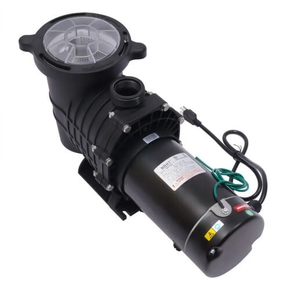 2.0HP Swimming Pool Pump Motor Hayward w/Strainer Filter In/Above Ground 7080GPH