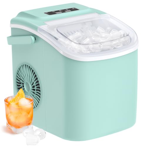 Nugget Ice Maker Countertop, Silonn Chewable Pellet Ice Machine with Self-Cleanin Function, 33lbs/24H Portable Ice Makers for Home Kitchen Officce