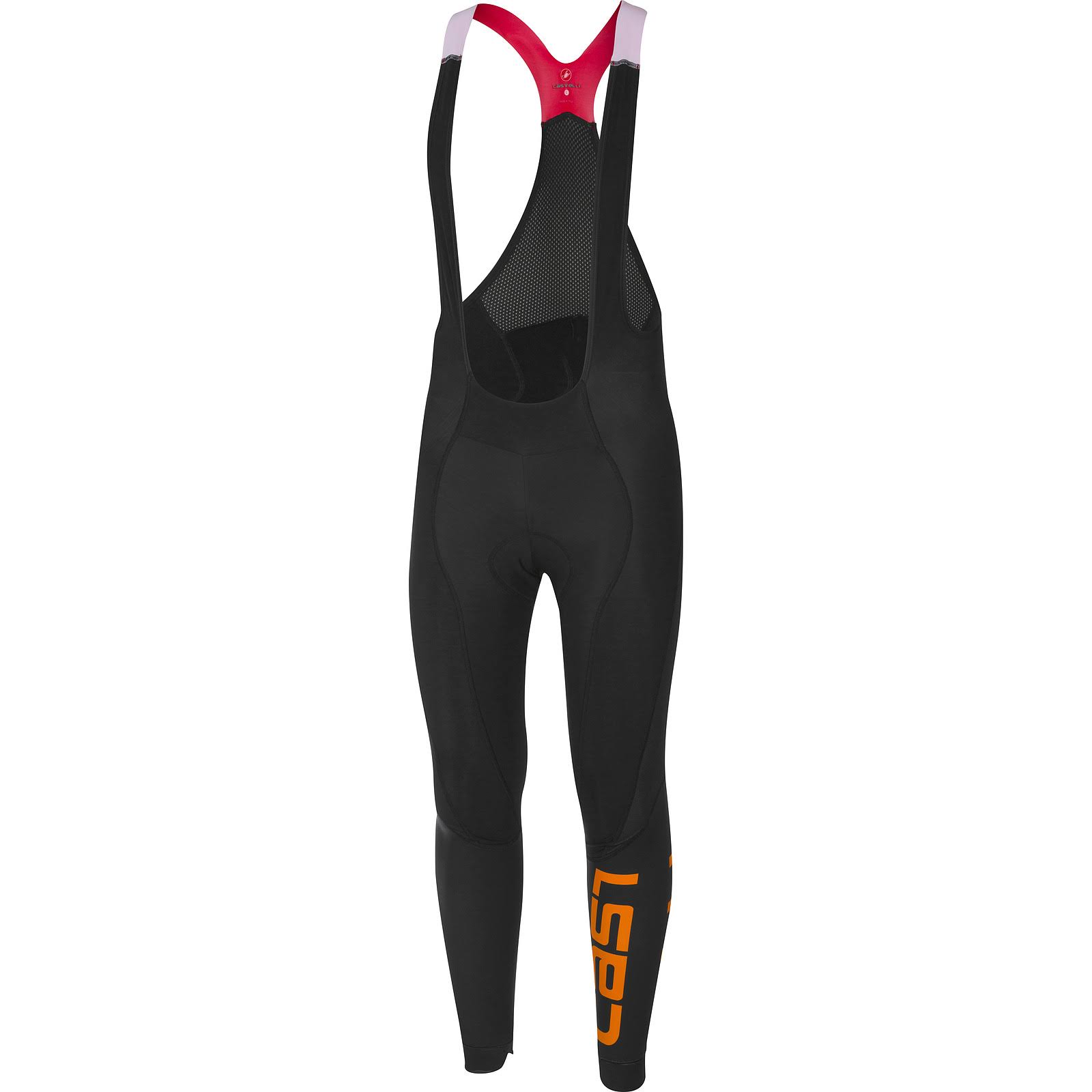 Castelli LW Bibtight Large Black/Orange