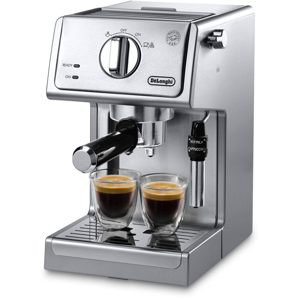 De'Longhi ECP3630 15 Bar Pump Espresso and Cappuccino Machine, Stainless Steel (