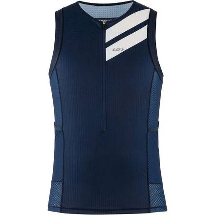 Louis Garneau - Men&s Vent Tri Sleeveless CF, Blue Sand, L