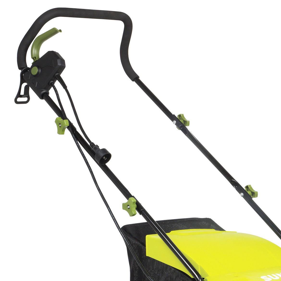 Sun Joe AJ801E Electric Lawn Dethatcher with Collection Bag, 12A, 13x22