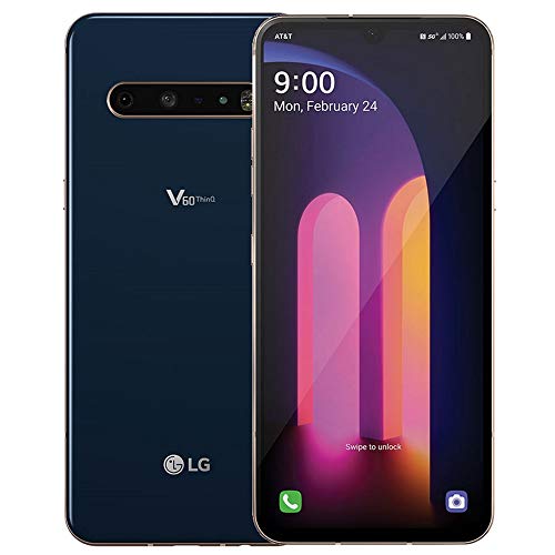 LG V60 5G (128GB,8GB RAM) 6.8" OLED, 64MP 8K Camera, IP68 Water Resistant, Snapdragon 865 AT&T Unlocked (T-Mobile, Metro