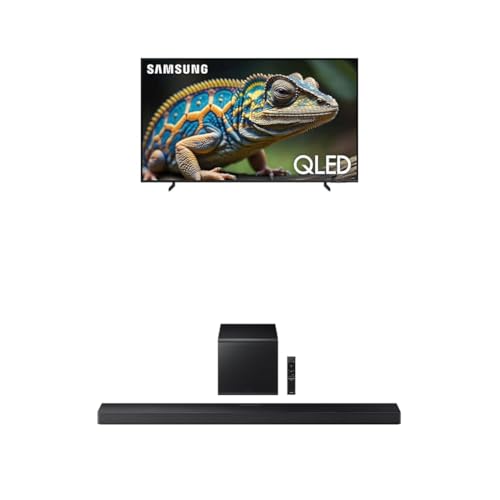 Samsung 43-Inch Class QLED 4K Q60D Series Quantum HDR Smart TV w/Object Tracking Sound Lite, Motion Xcelerator, Slim Design, Gaming Hub