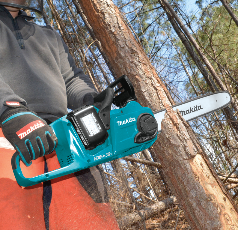 Makita XCU04CM 36V (18V X2) LXT&reg; Brushless 16 Chain Saw Kit (4.0Ah) BO.1012