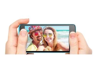 Bundle: Blu Studio 5.0 C Google Android 4.4 Dual-Core 1.3GHz 4GB Dual-SIM 4G LTE Smartphone Blue + Lyca SIM Card