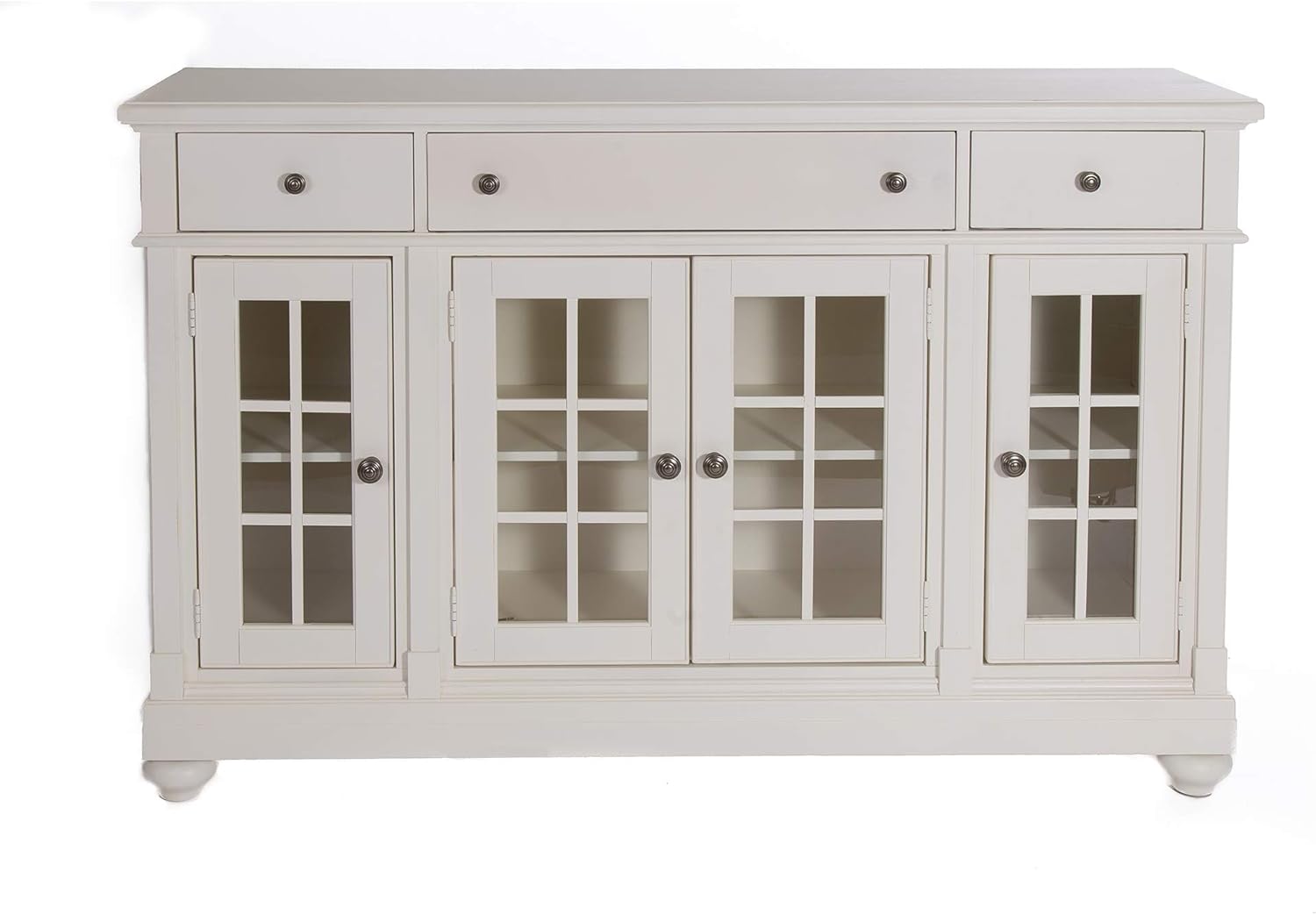 Liberty Furniture Industries Harbor View II Dining Buffet, W66 x D19 x H42, Linen Finish