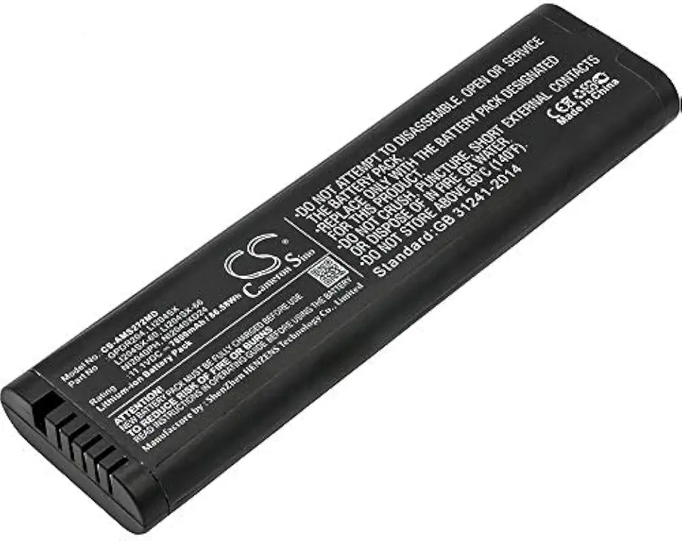 WOLWES Battery Replacement for Anritsu P/N: LI204SX, LI204SX-60, LI204SX-60A, LI204SX-66, LI204SX-66A, MT821xE, S331E, S332E, S361E, S362E, S3x1E