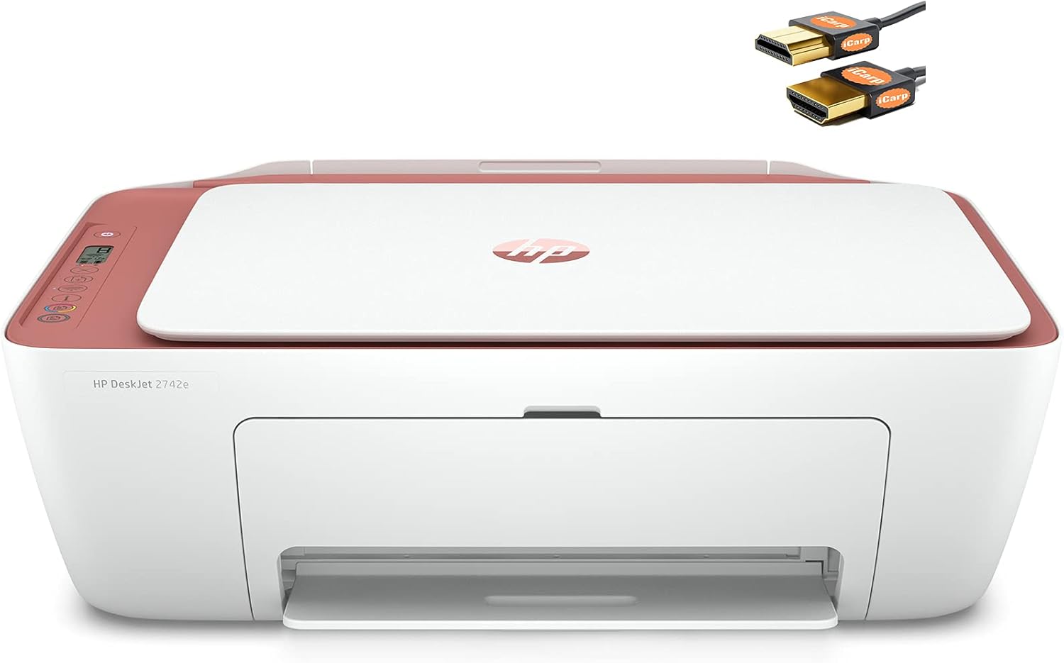 HP DeskJet 27 42e Series Wireless Inkjet Color All-in-One Printer - Print Copy Scan - Mobile Printing - WiFi USB Connectivity - Up to 7 ISO PPM