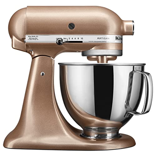 KitchenAid KSM150PSBK Artisan 5 Quart Stand Mixer, Cast Iron