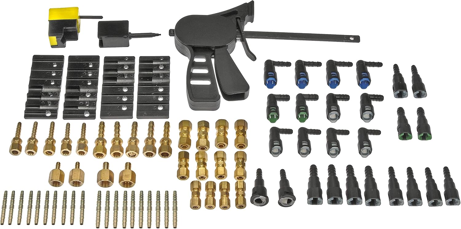 Dorman 800-300 Nylon Fuel Line Repair Kit, 104 Piece