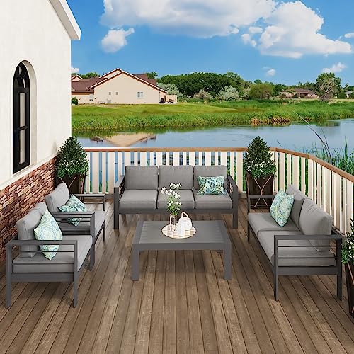 Solaste Aluminum Patio Furniture Set