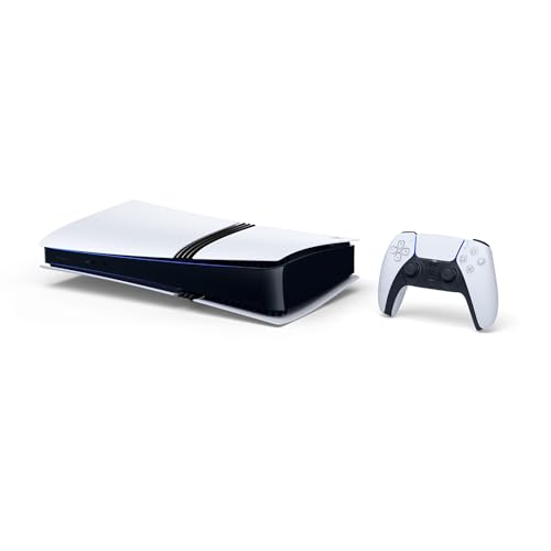 Sony PlayStation 5 Pro Upgraded 3TB Digital Edition Fortnite Cobalt Star Bundle 8K HDMI Ultra High Speed Cable - White