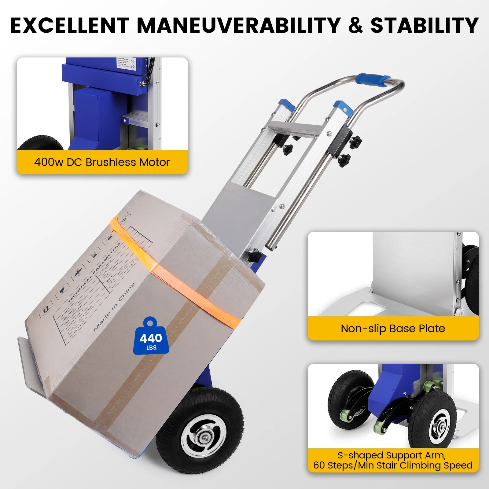 Rocita Electric Stair Climbing Hand Trucks
