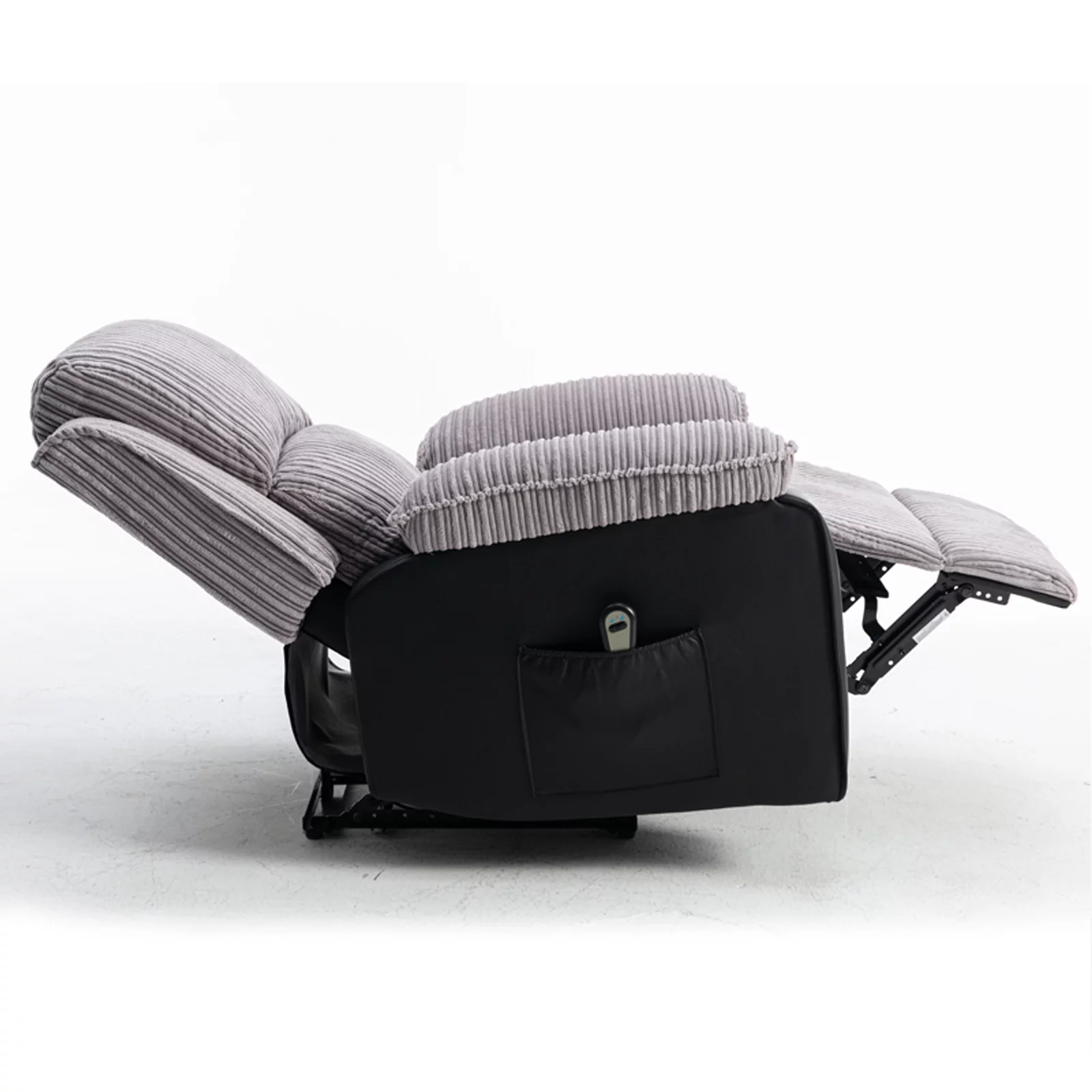Highsound Electric Lift Recliner With Heat and Massage, Heavy Lounge Chair With Padded Arms and USB, Suitable for The Elderly