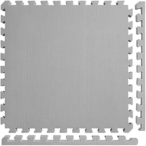 Meister X-THICK 1.5" Interlocking EVA Foam Mats - 2X Cushion for Wrestling, MMA Takedowns & Gymnastics - 2'x2' Tiles