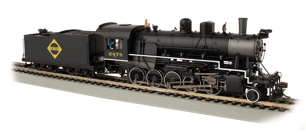 Bachmann 85402 HO Erie 2-10-0 Decapod Steam Locomotive DCC #2478 - Curated Treasures Market