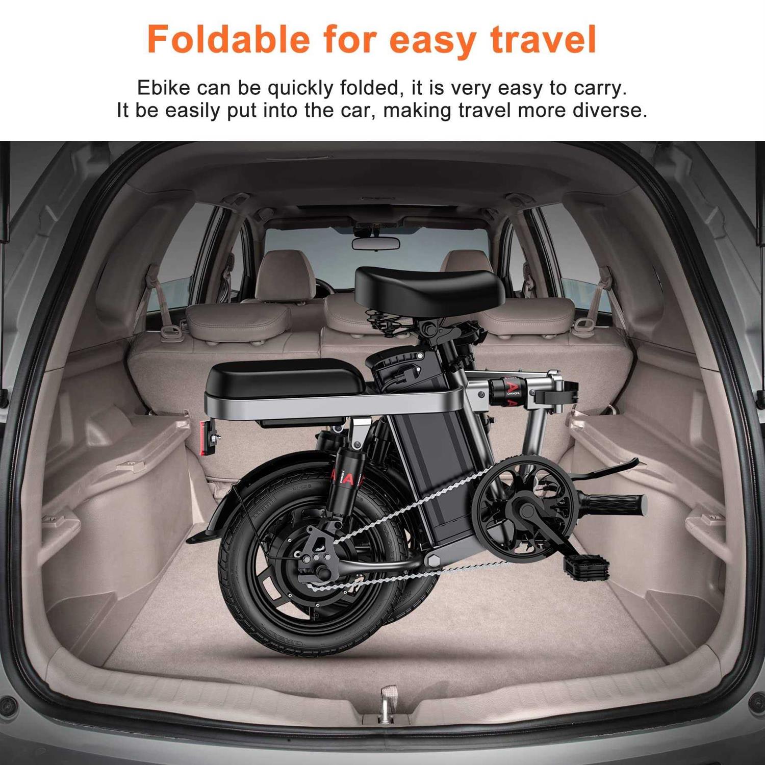 ENGWE T14 Mini Electric Bike for Adults Teens 14 City Commuter Folding Ebike - Sports Supplies Online Store