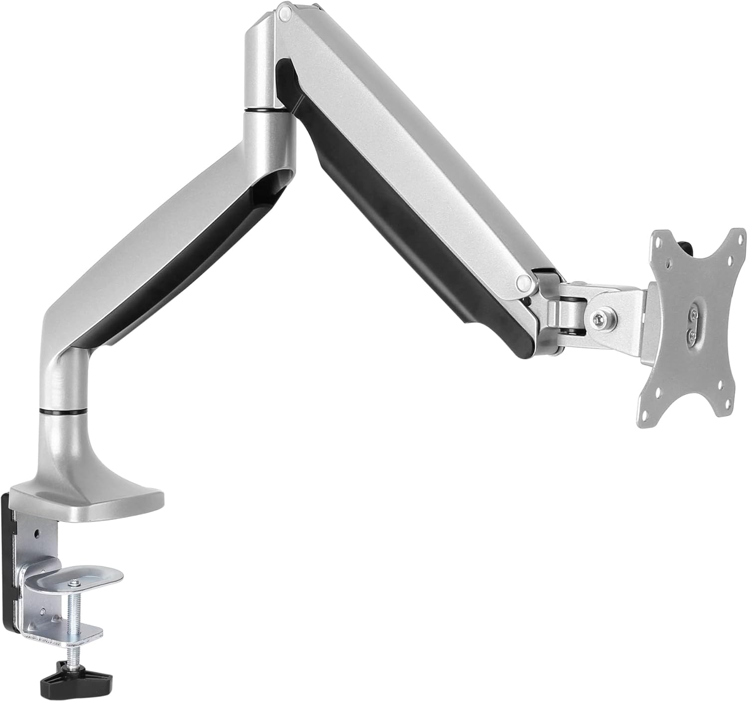 AVLT Single 13"-34" Monitor Arm Desk Mount fits One Flat/Curved/Ultrawide Monitor Full Motion Height Swivel Tilt Rotation Adjustable Monitor Arm